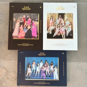 Twice Feel Special Album Set - Set includes album versions A, B and C + inclusions + official photo cards of 4x Momo and 1x Jhyo  Condition: Good used