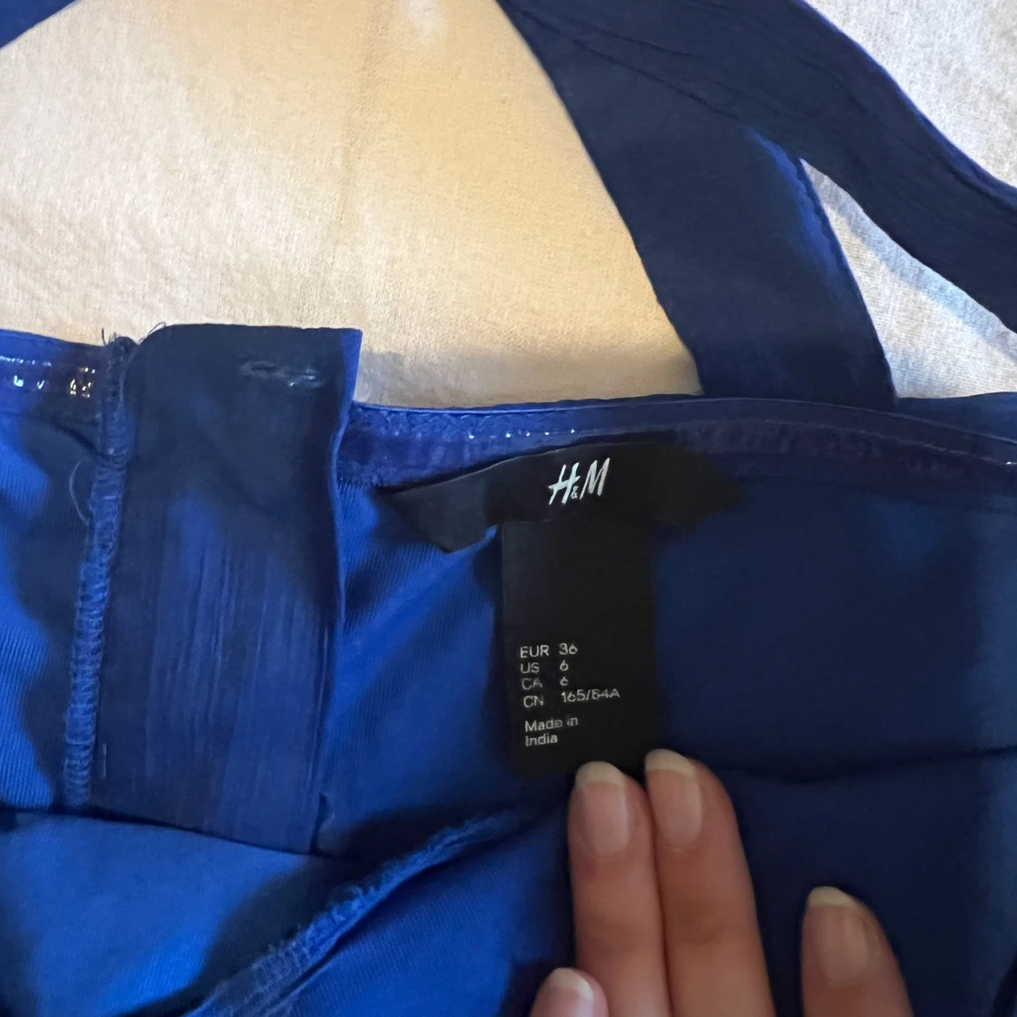 Jättefin lång sommarklänning - 92