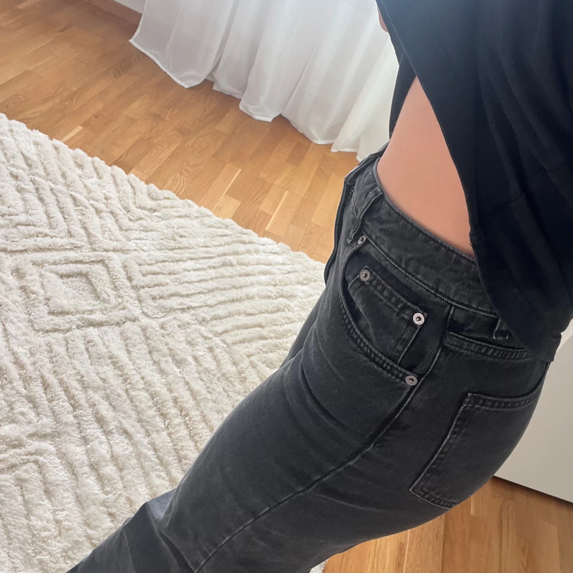 Vida högmidjade JEANS - 90