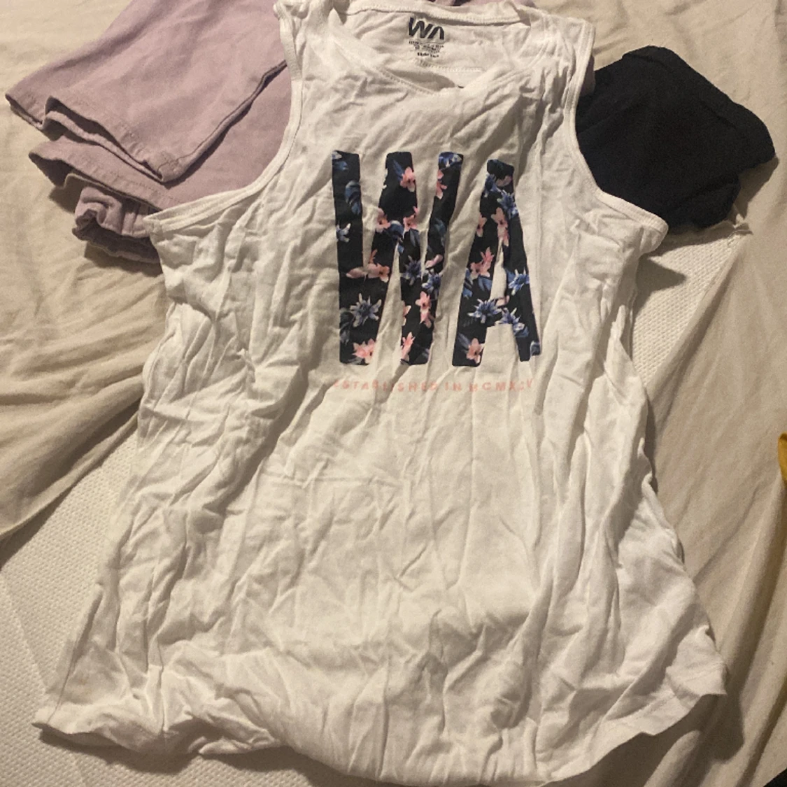 Vitt linne luftig storlek 158/164