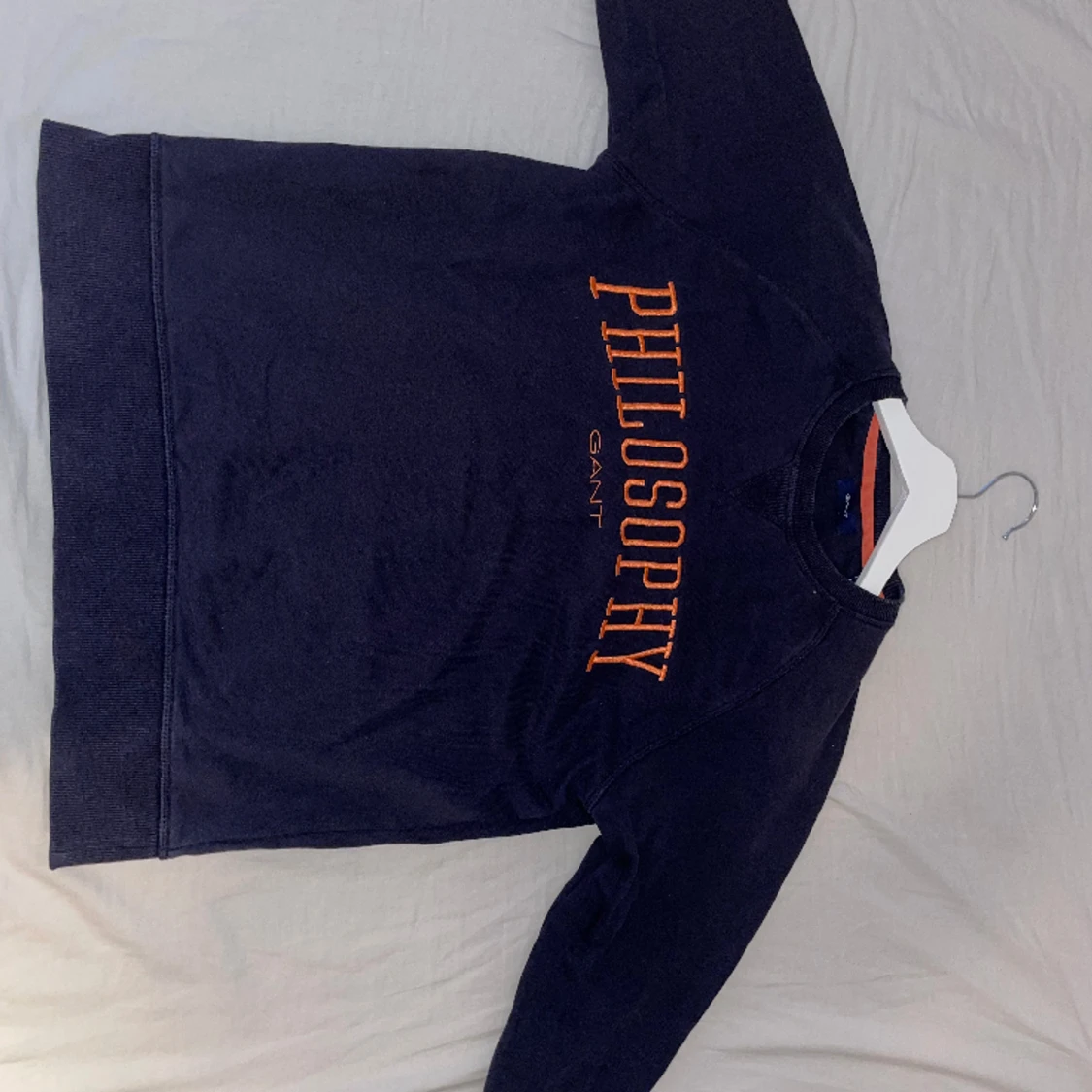 Marinblå gant hoodie