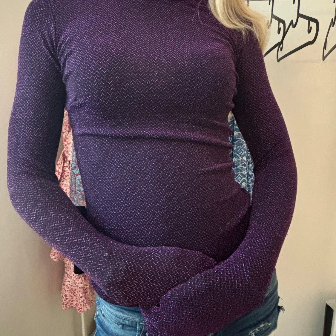 Lila polotröja