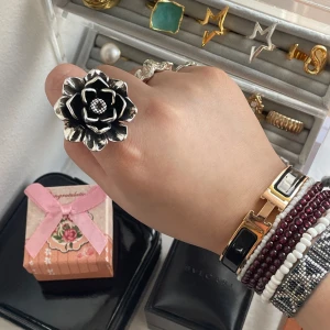 Helt ny silver ring - Helt ny oanvänd silverring som är justerbar