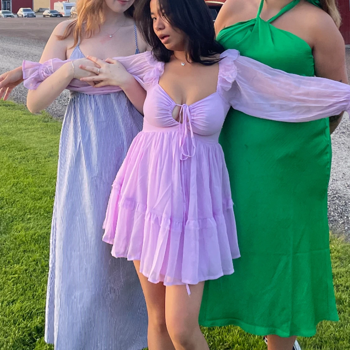 Chiffongklänning - 90