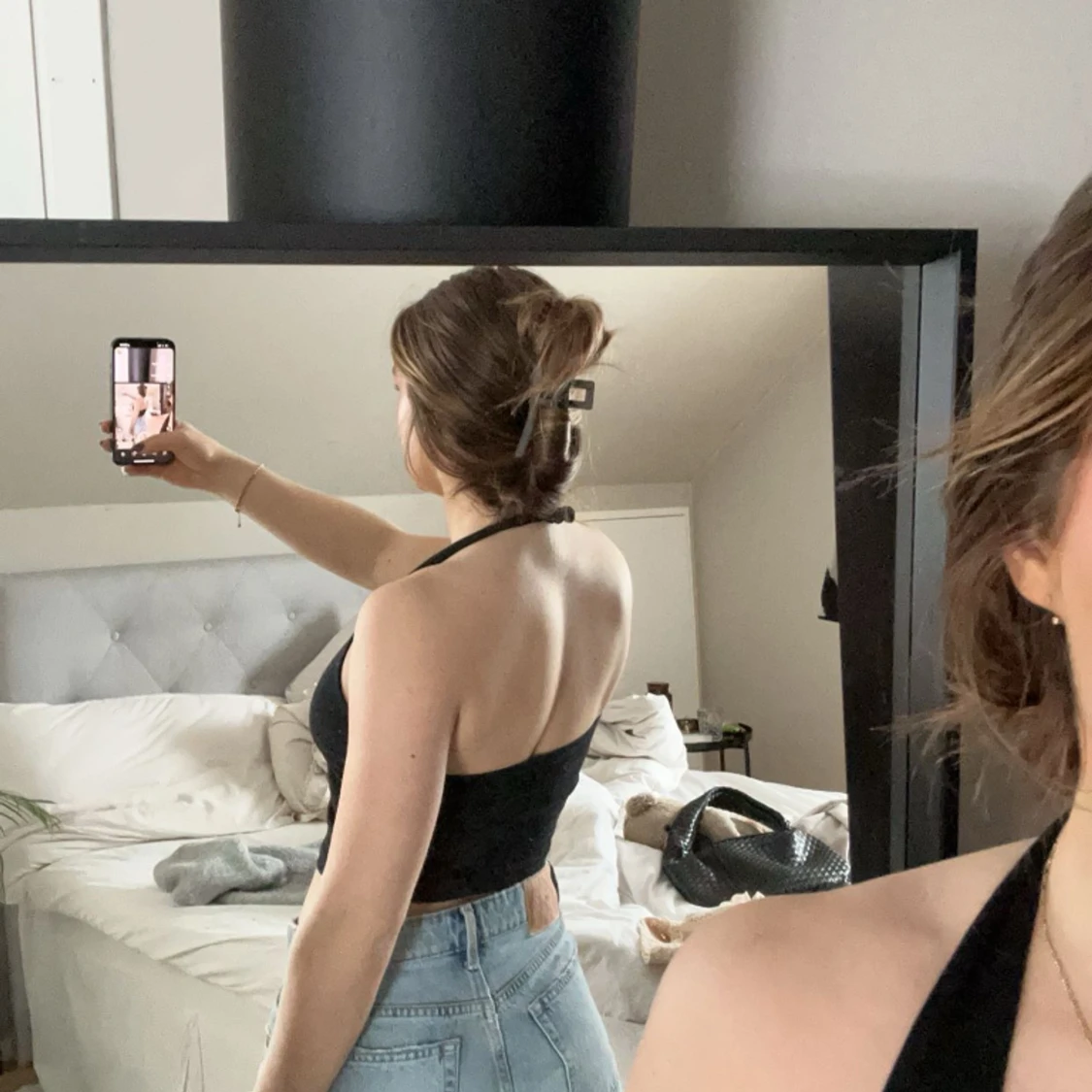 Halterneck topp - 91