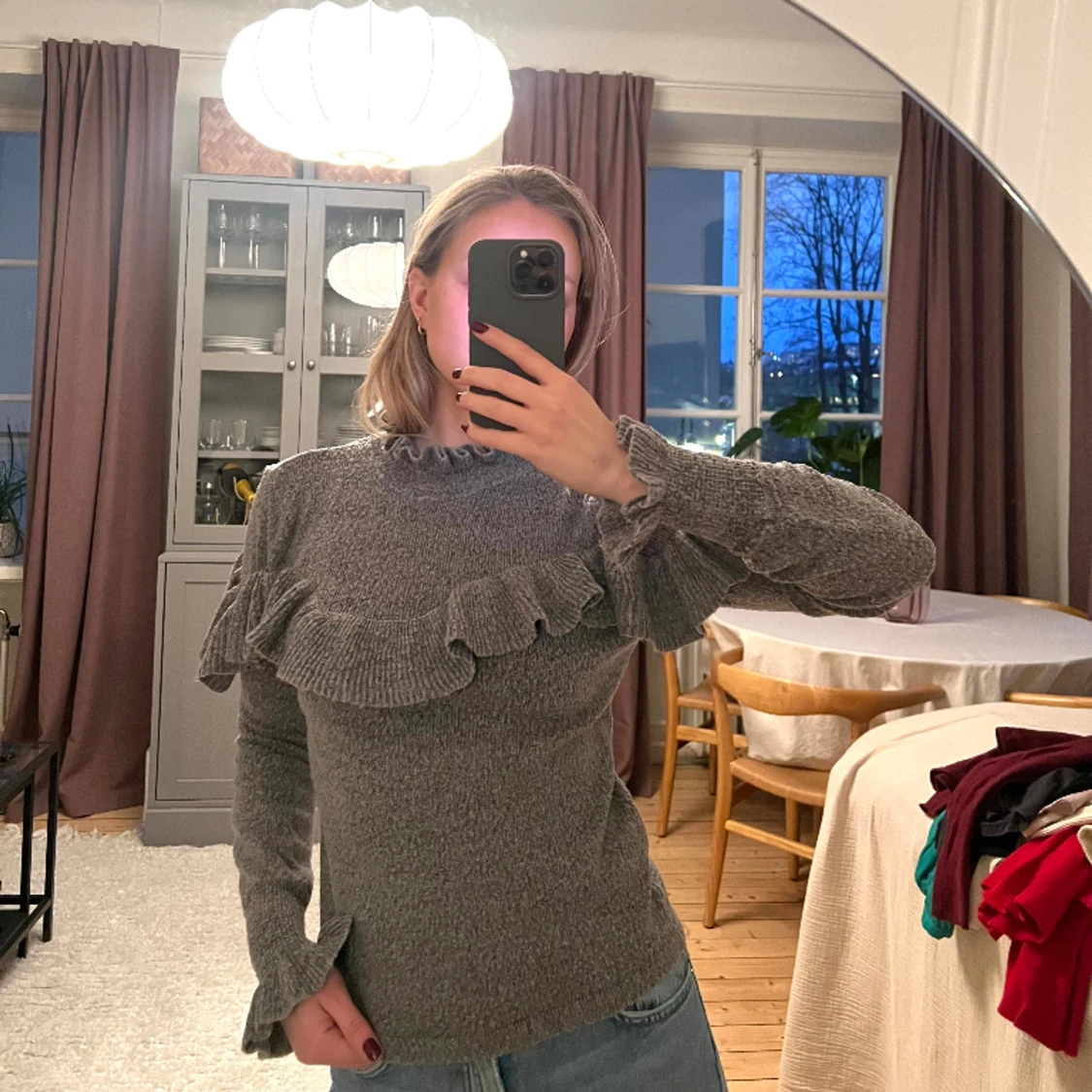 Stickad tröja från Gina