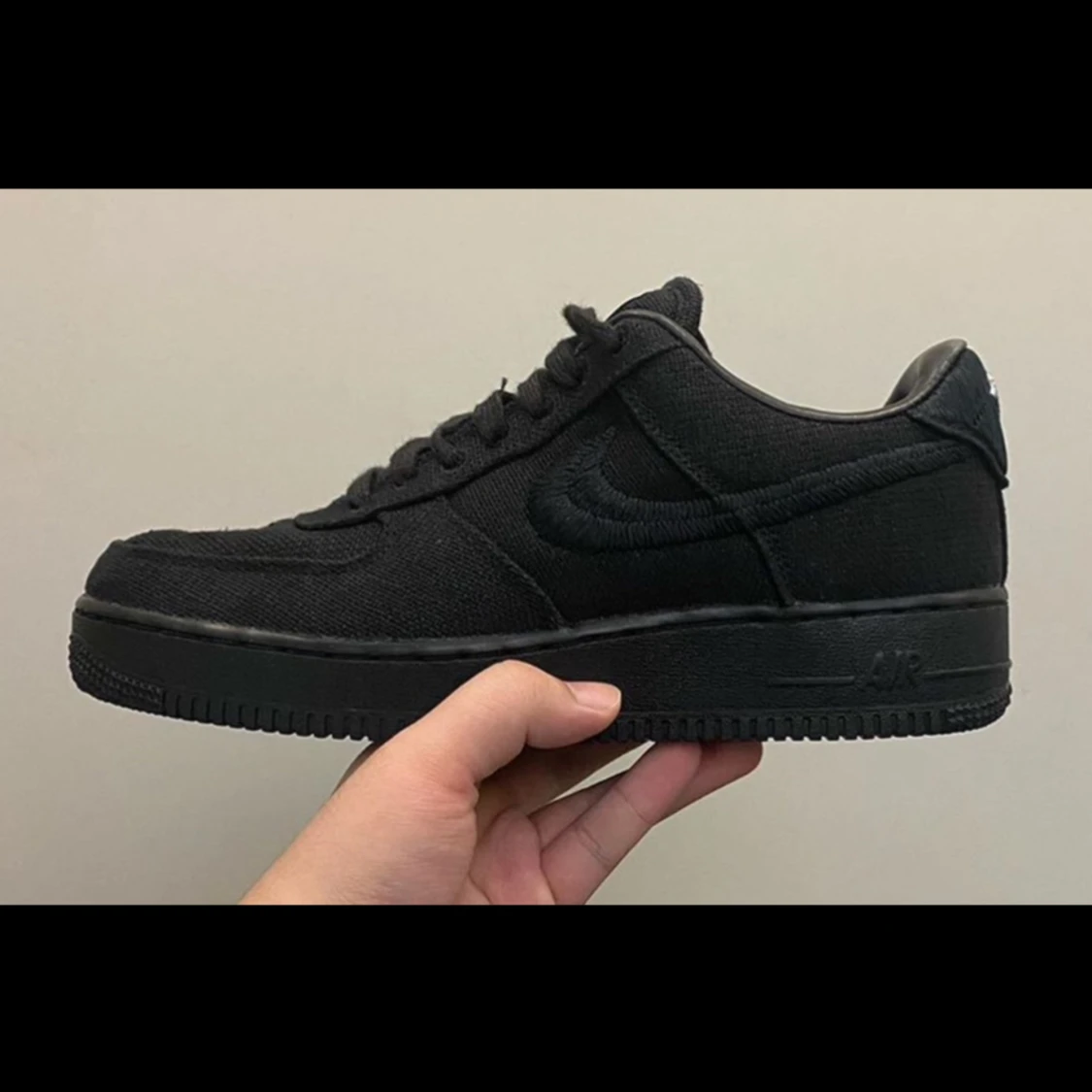 Nike x Stüssy low black