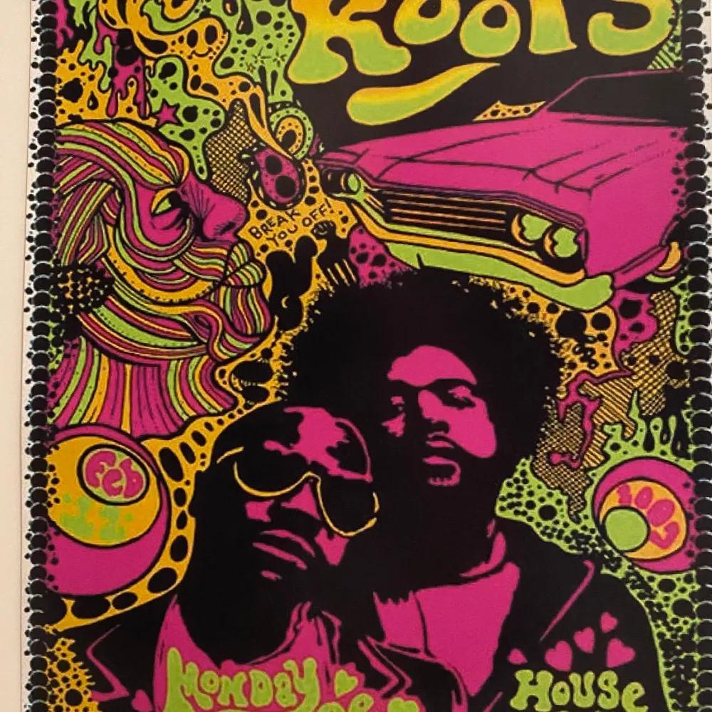 the roots poster  28x36. Accessoarer.