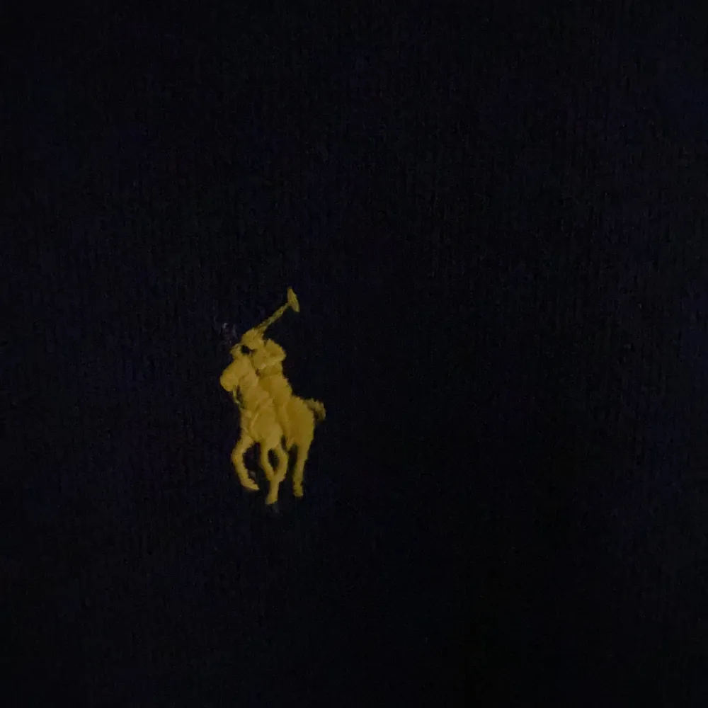 Nästan helt oanvänd Ralph lauren hoodie!!🐎😜 Anledningen varför jag säljer är då jag växt ur den. Pris kan såklart diskuteras Färg : navy blue med gul häst. Hoodies.