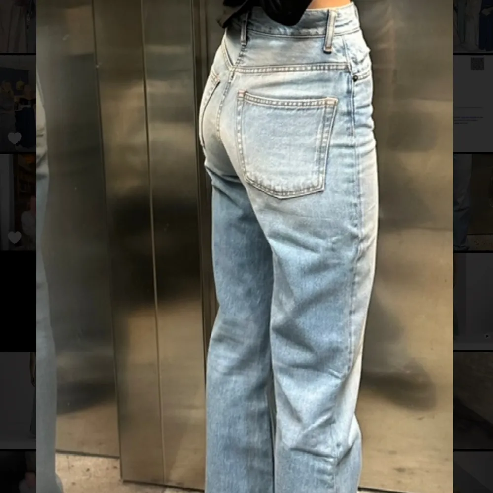 Helt nya acne studios jeans, endast testade. Nypris 3400kr, mitt pris 2000kr (kan diskuteras vid snabb affär). Storlek 26/32. Jeans & Byxor.