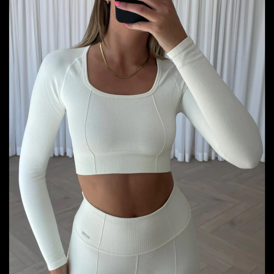 Croppad långärmad, Aimn - 91