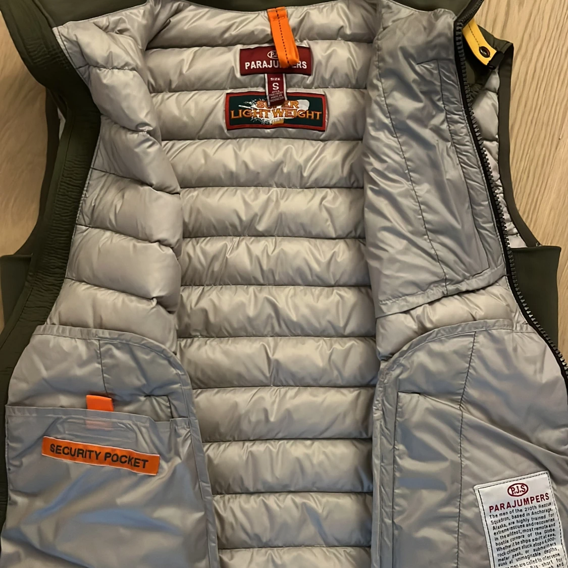 Parajumper väst, grön - 91