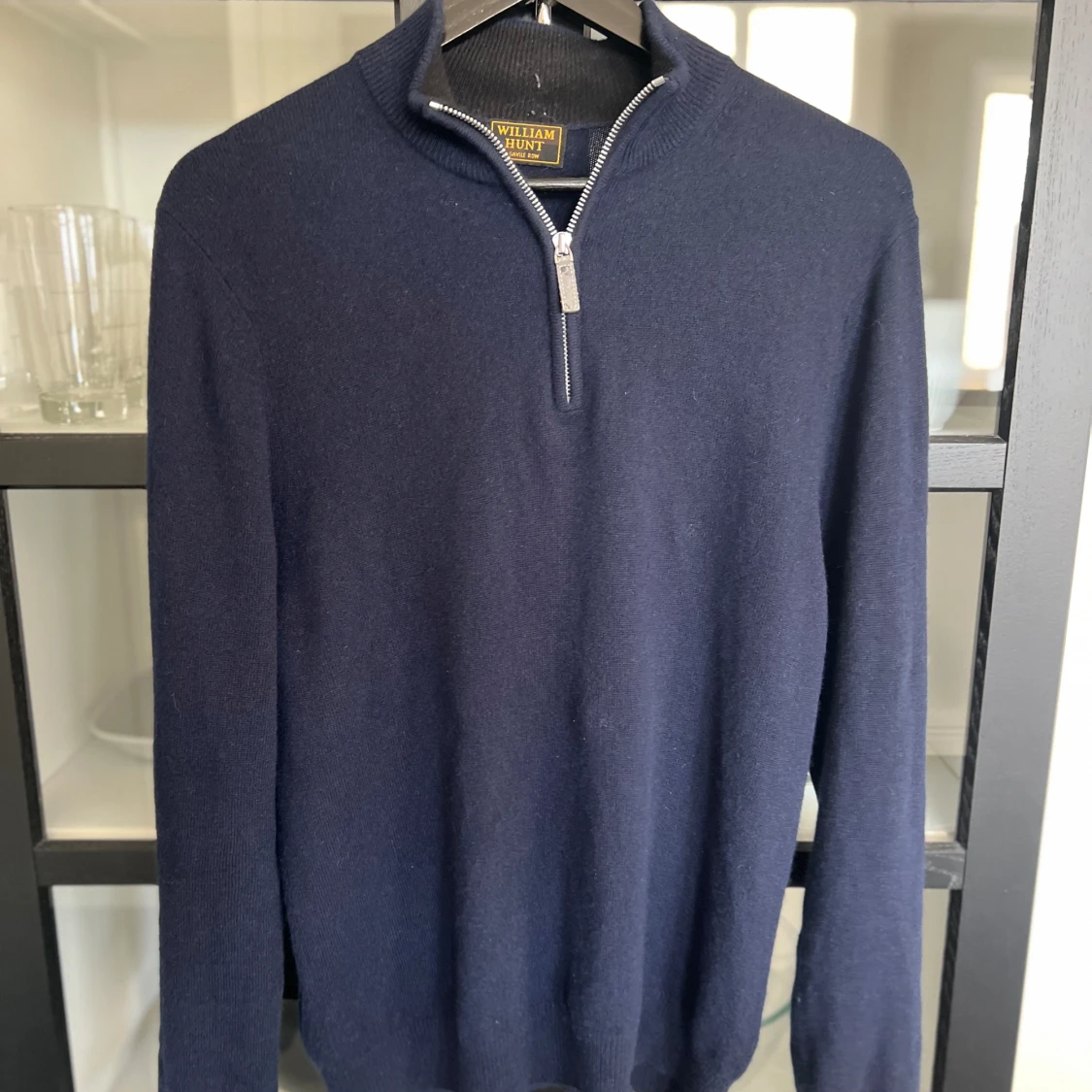 Cashmere half zip
