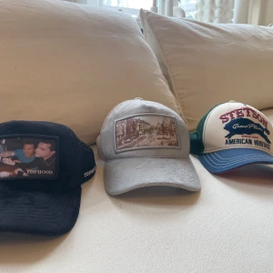 Kepsar - Säljer nu mina gamla kepsar då jag inte använder de längre. En Stenson keps, en top Hood sammet keps och en Garvelli sammet keps. Kepsarna ligger på ca 500kr per keps nypris. Dom är i ok skick förutom Stetson kepsen som är nästan oanvända.100kr styck
