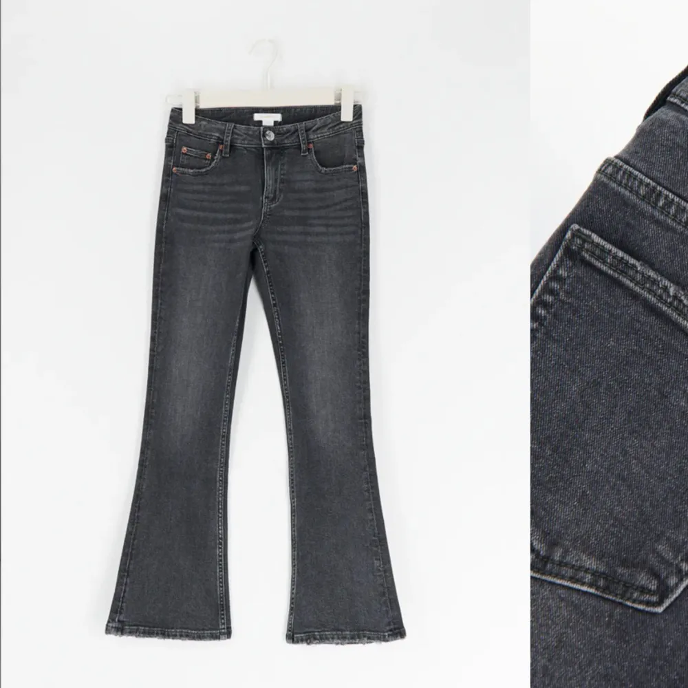 Lågmidjade jeans från Gina young som inte passar och därför inte kommer till användning, annars superfina och skulle säga att det passar en storlek 34 typ💞. Jeans & Byxor.