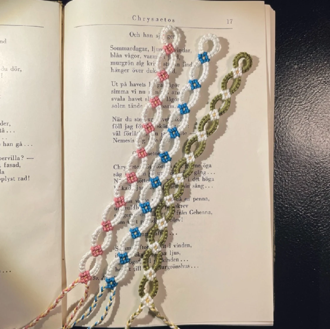 daisy chains - handgjorda armband - 90