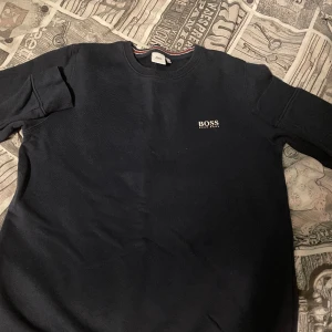 Hugo boss sweatshirt  - Säljer denna tröja då den inte kommer till användning längre, den är i väldigt bra skick