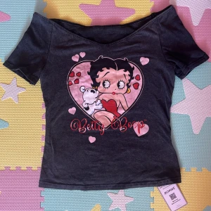 betty bop grå tröja - oanvänd 