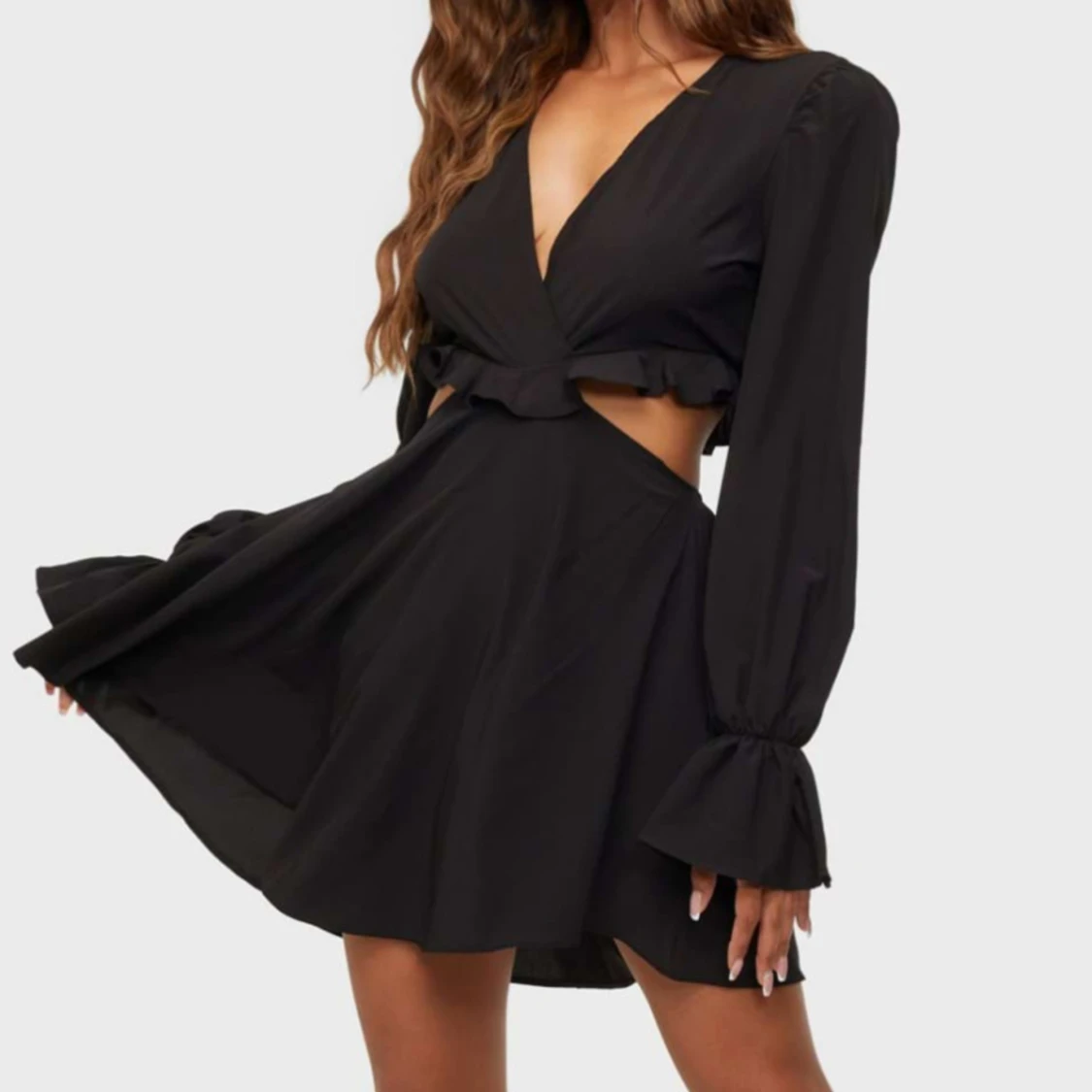 Bare waist klänning - 93