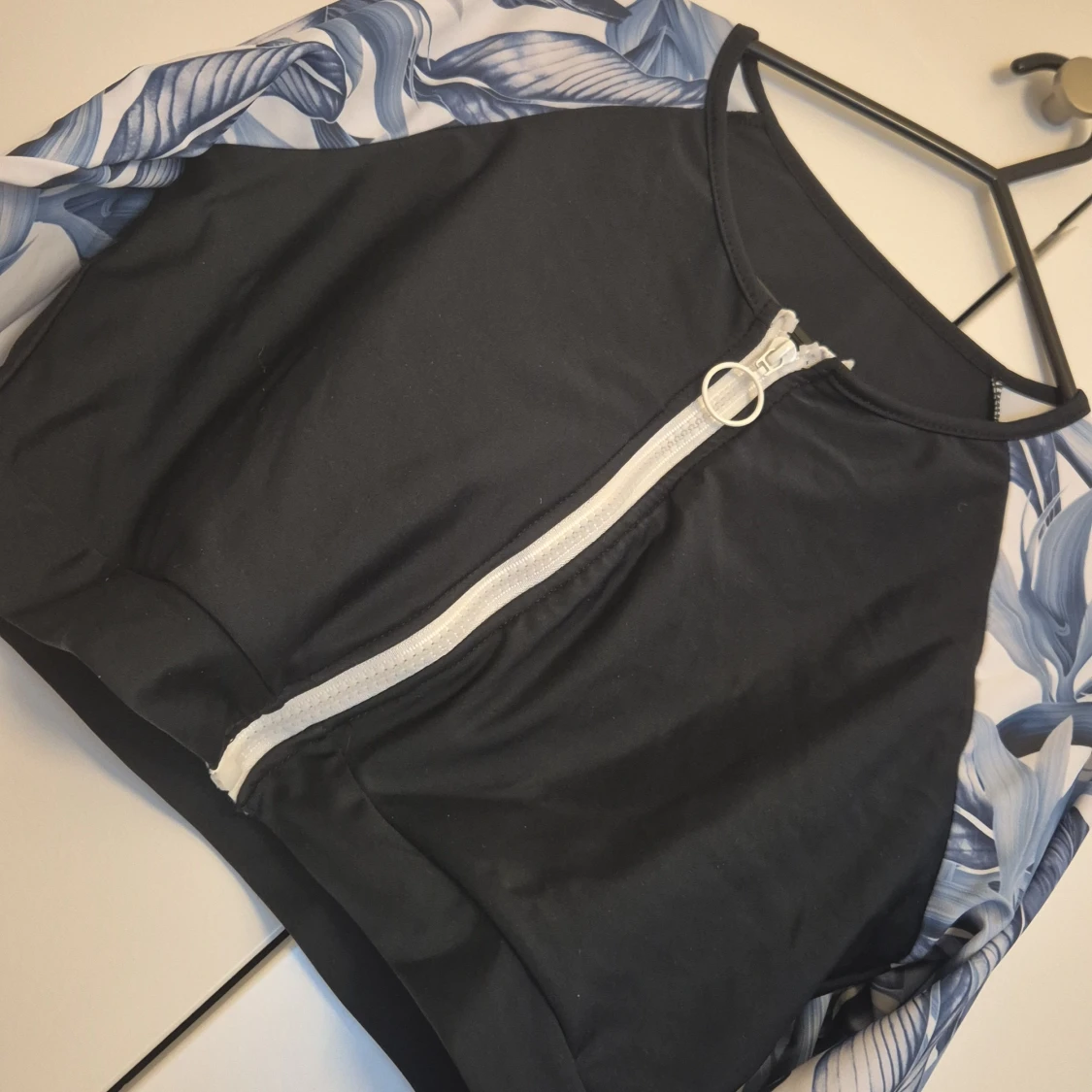 Bikini tröja med dragkedja - 90