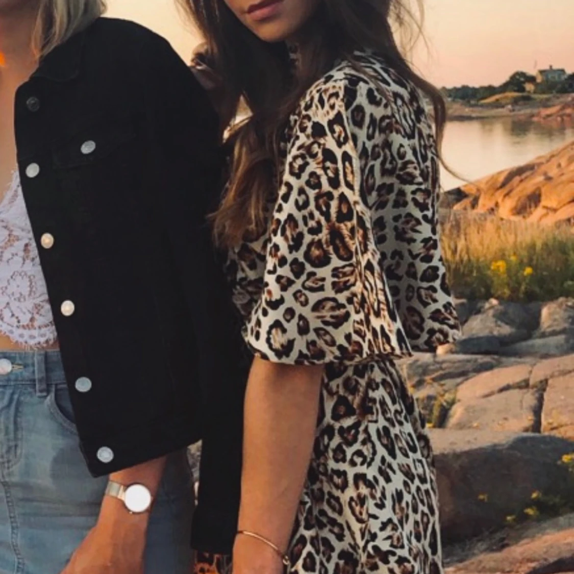 Leopardklänning - 90