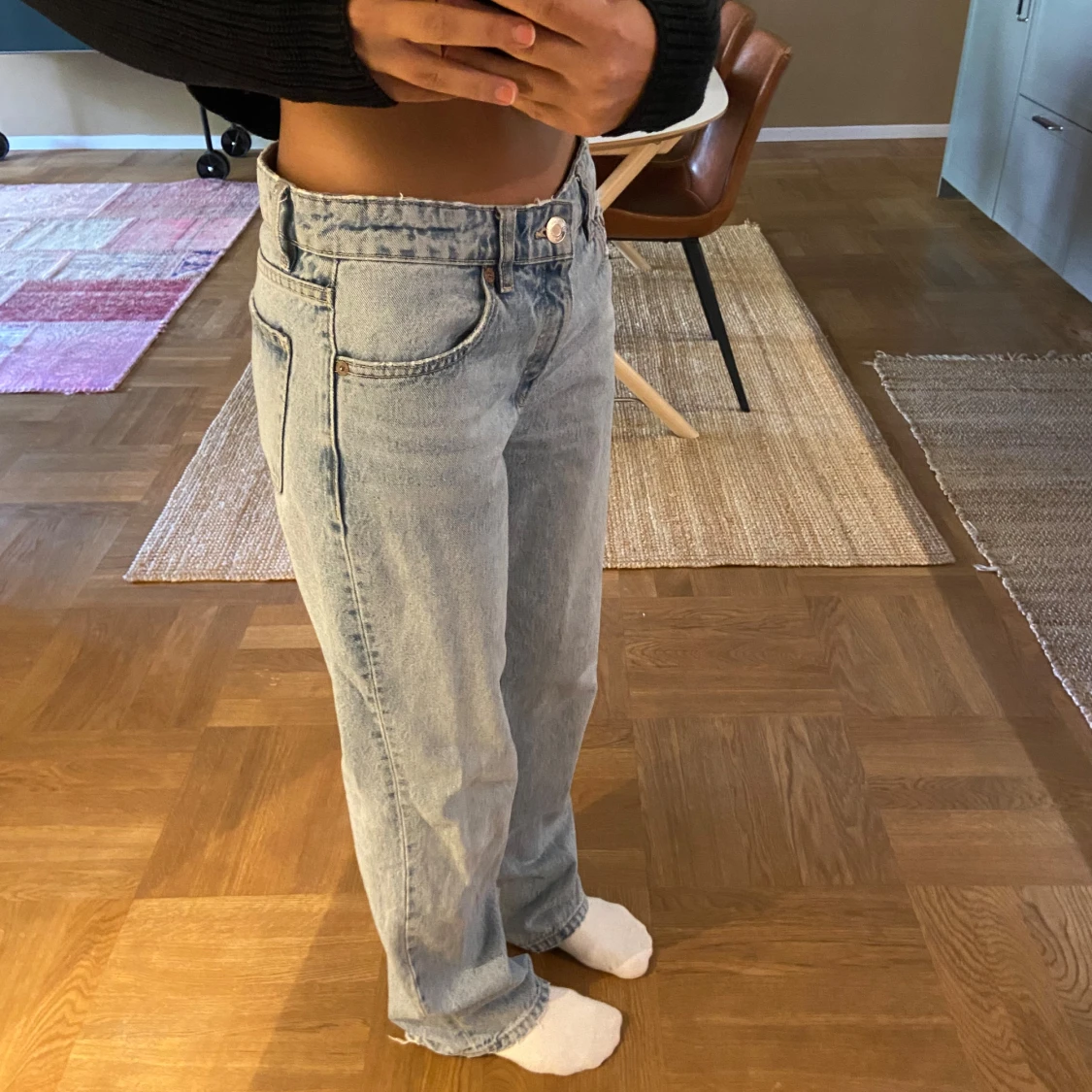 Zara jeans blå  - 90
