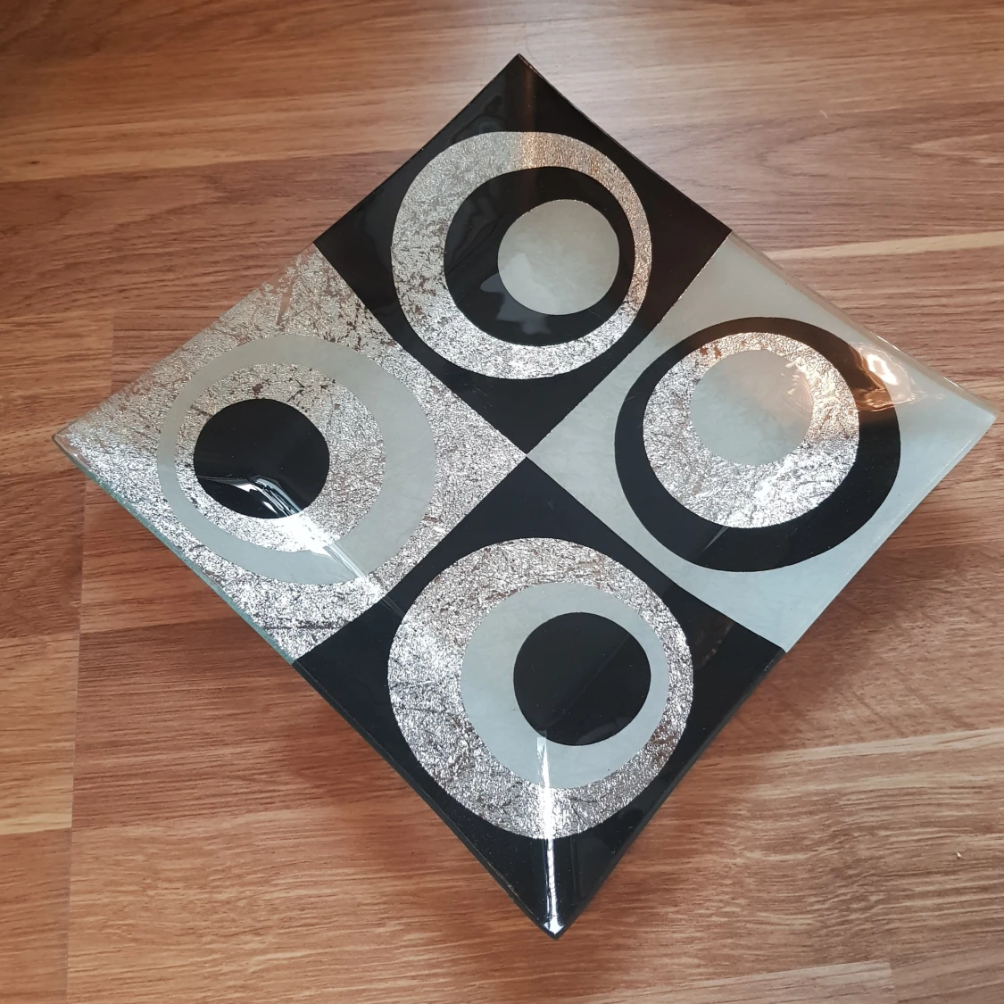 Glas fatt för ljus lr frukt