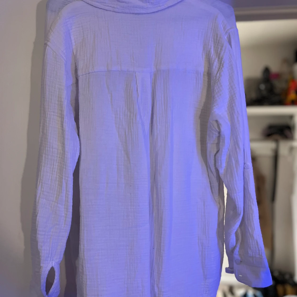 Vit blus/ skjorta - 91