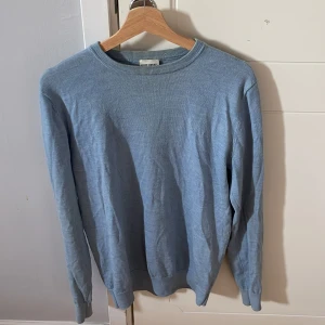 John Henric tröja - Tröja, medium, blå, merinoulll