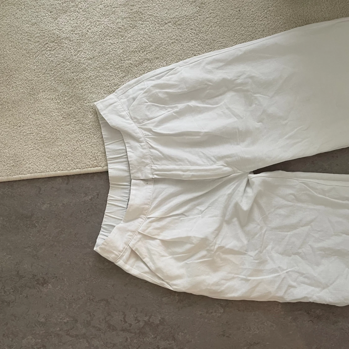 Vita linnebyxor - 91