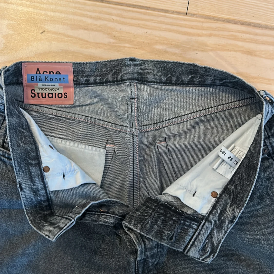 Acne Blå Konst Jeans - 91