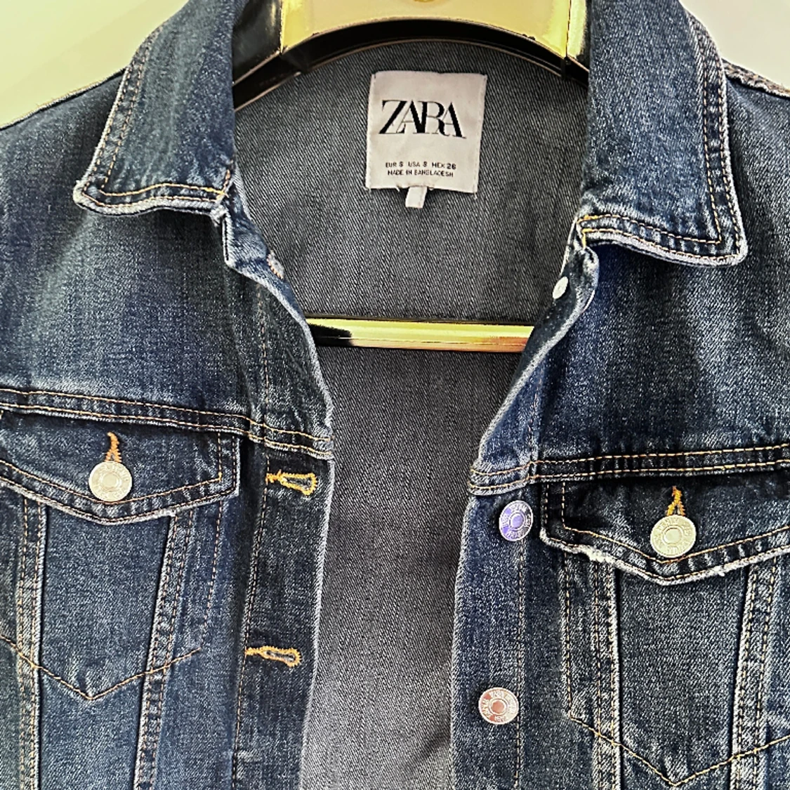 ZARA Jeans jacka ( Strl.S ) Fyndpris ! - 90