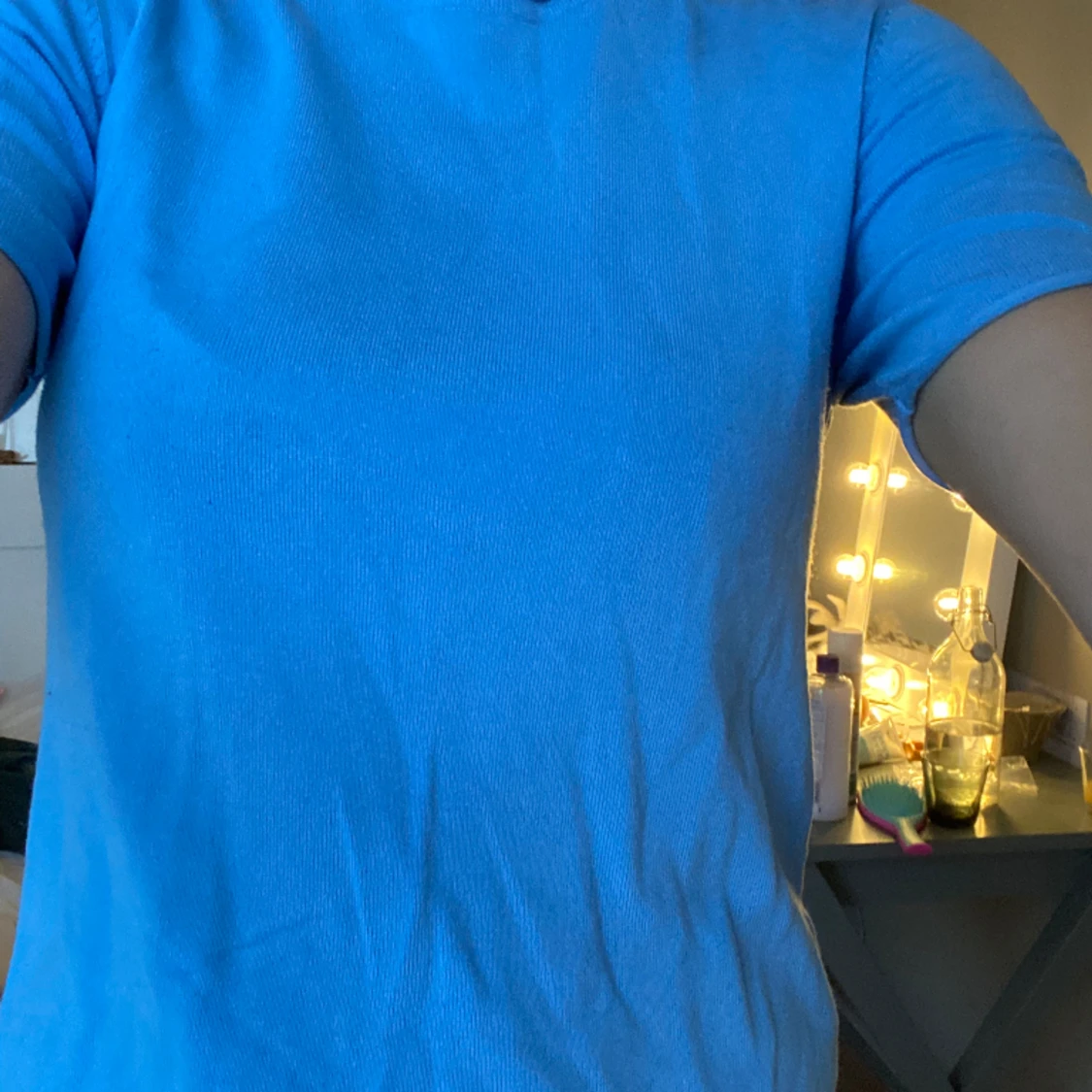 Stickad T-shirt  - 90