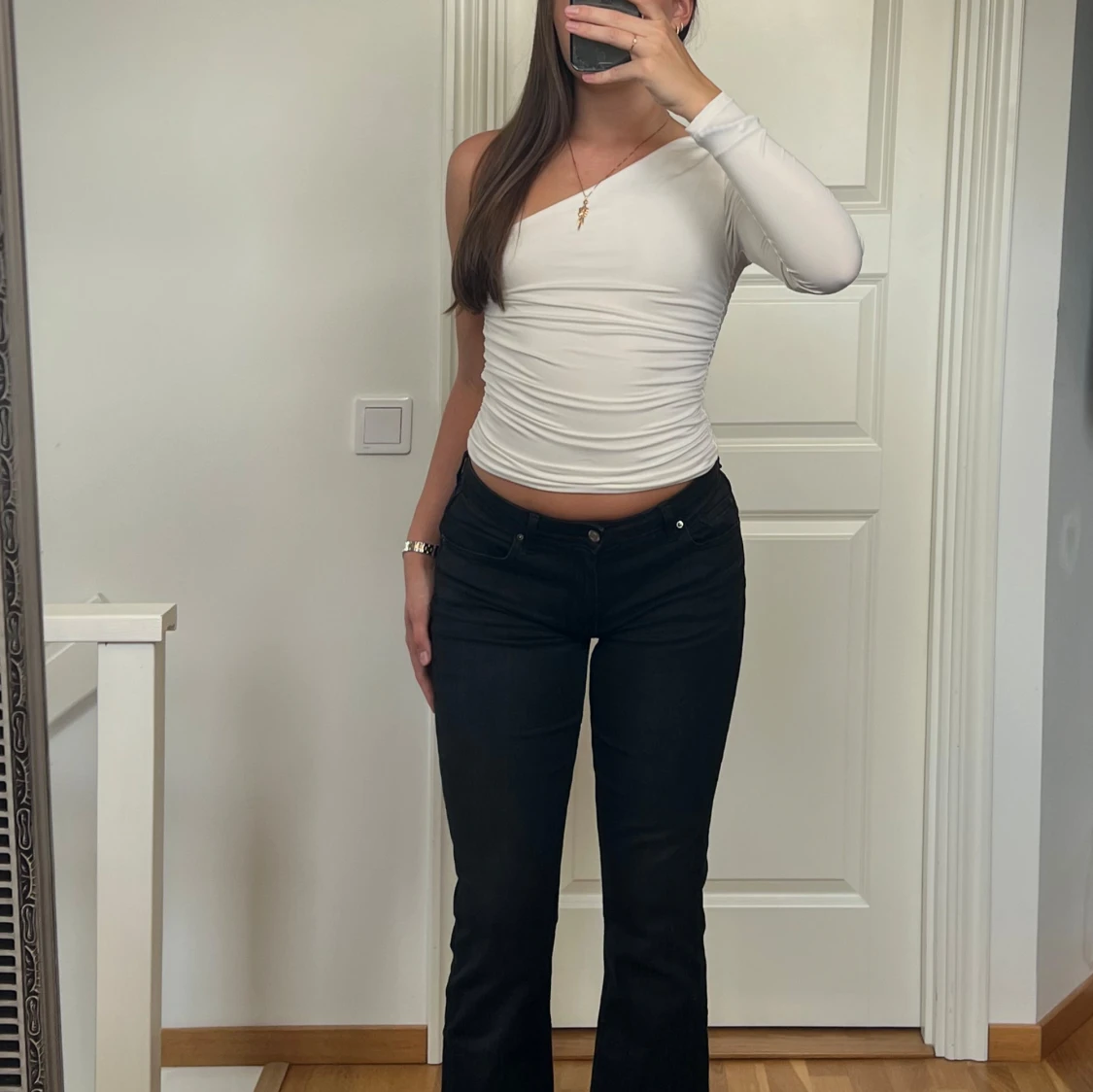 ❤️‍🔥Oneshouler topp ❤️‍🔥 - 90