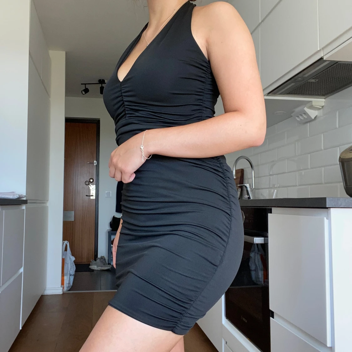 Snygg miniklänning  - 90