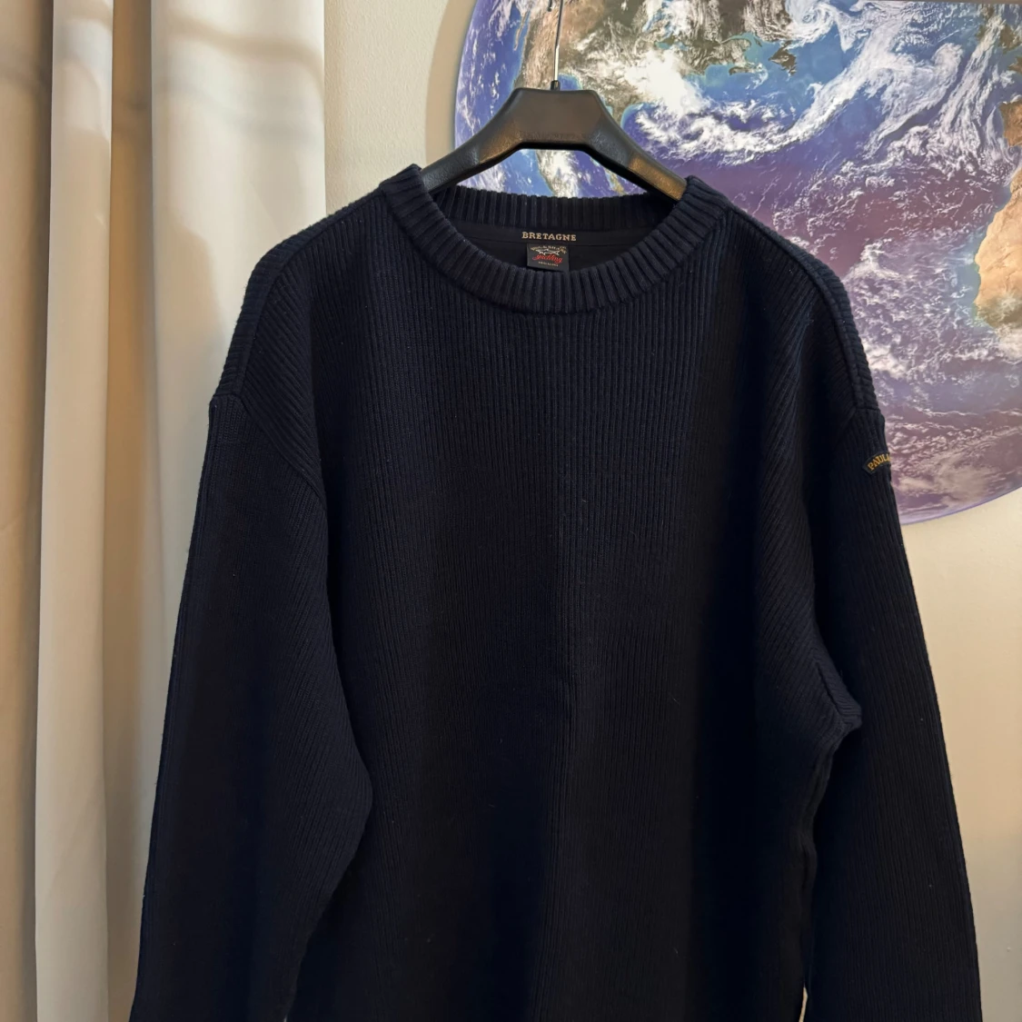 Svart stickad tröja från Paul & Shark