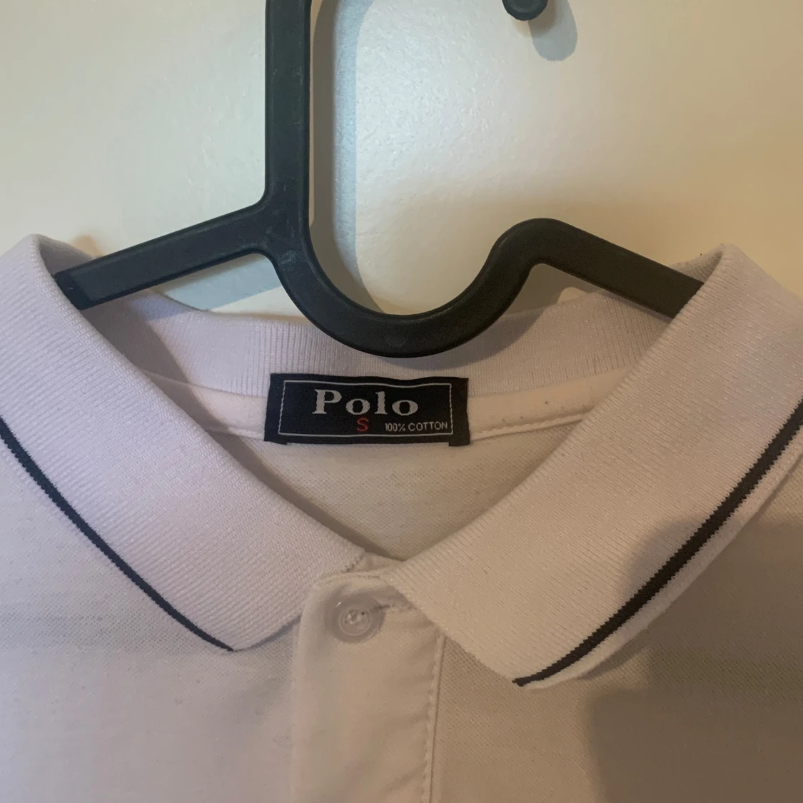 Vit pikétröja från Polo - 91