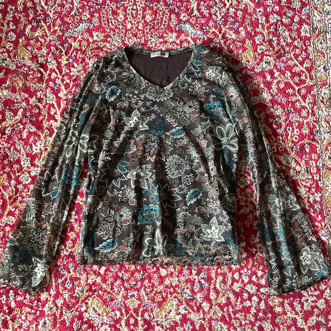 Bohemisk långärmad tröja  - 1