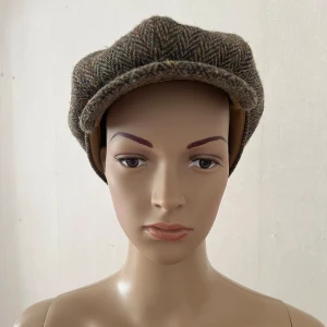 Harris tweed newspaperboy 20-tal 30-tal 40-tal 50-tal ullkeps ull keps peky blinders - Testad men inte använd.