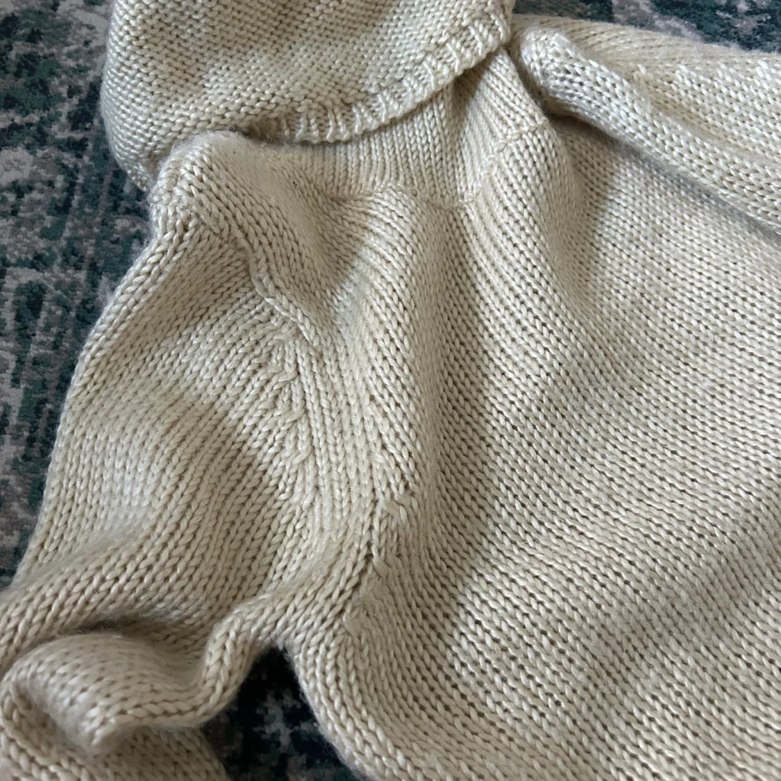 Stickad polotröja  - 90