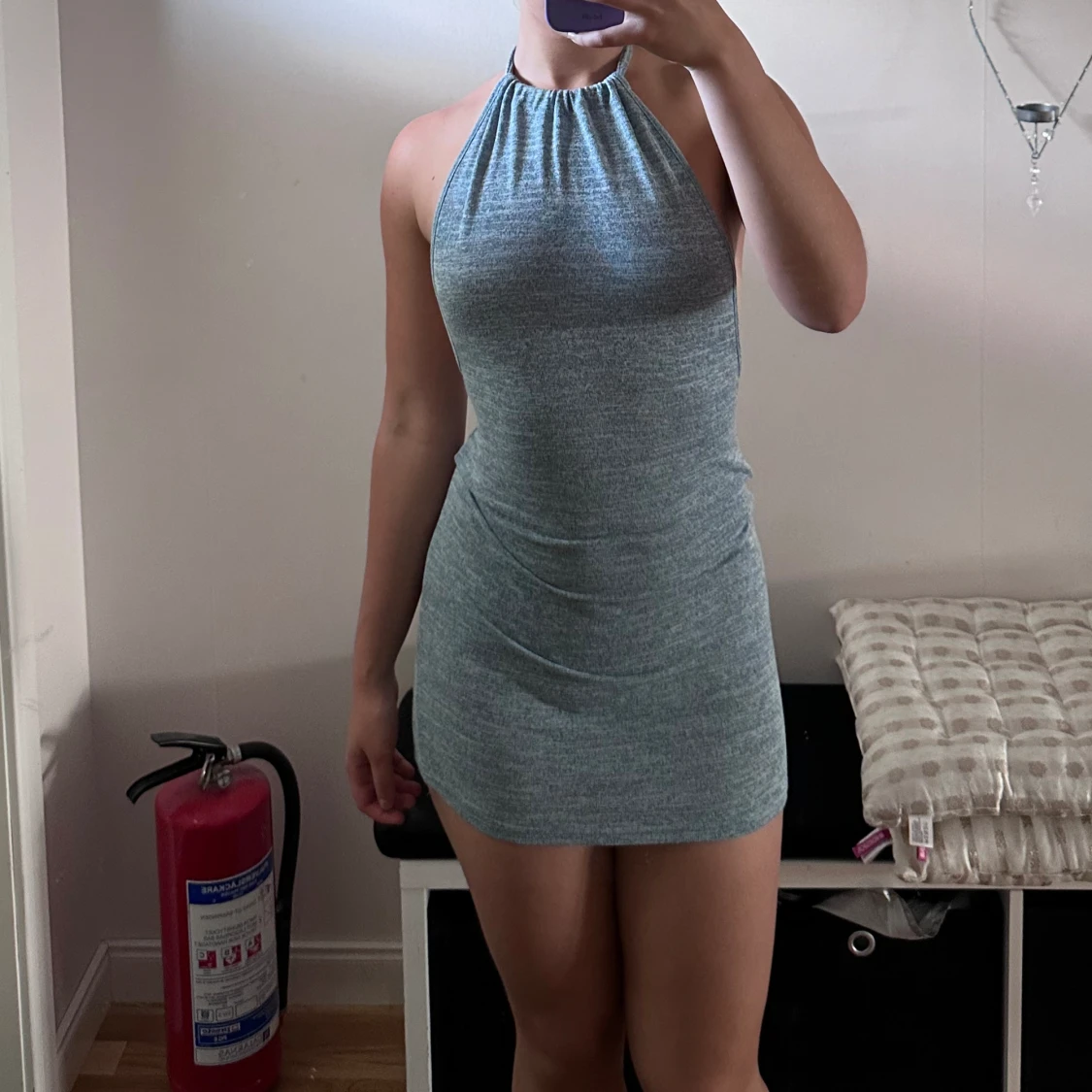 Hartel neck klänning 