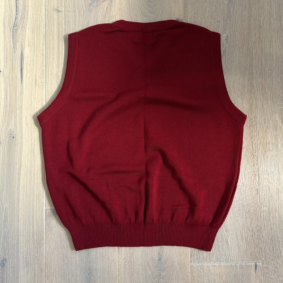 Stickad oversized väst - 90