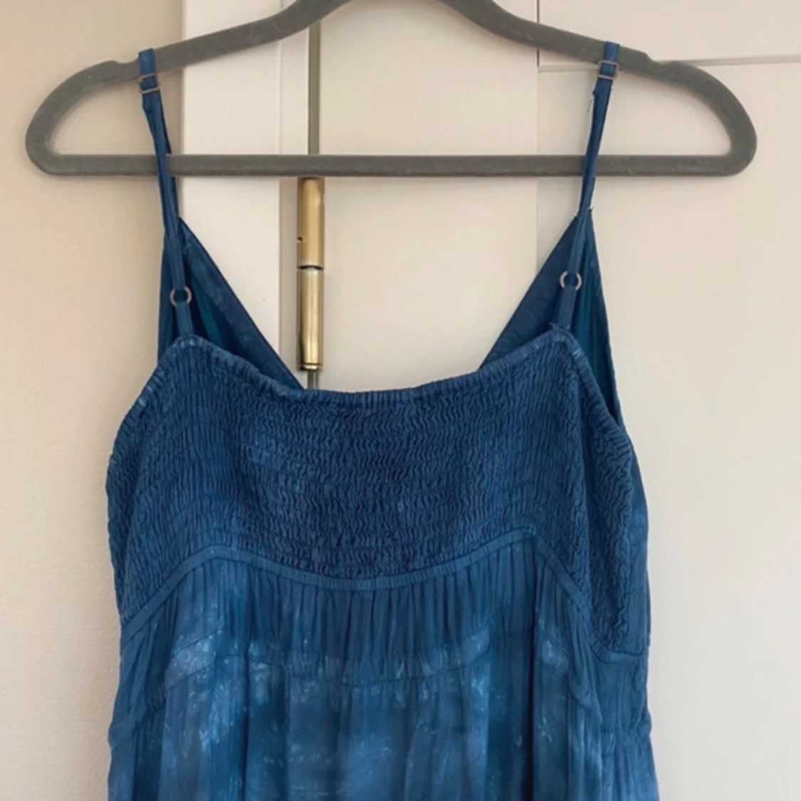 Långklänning blå S - 92