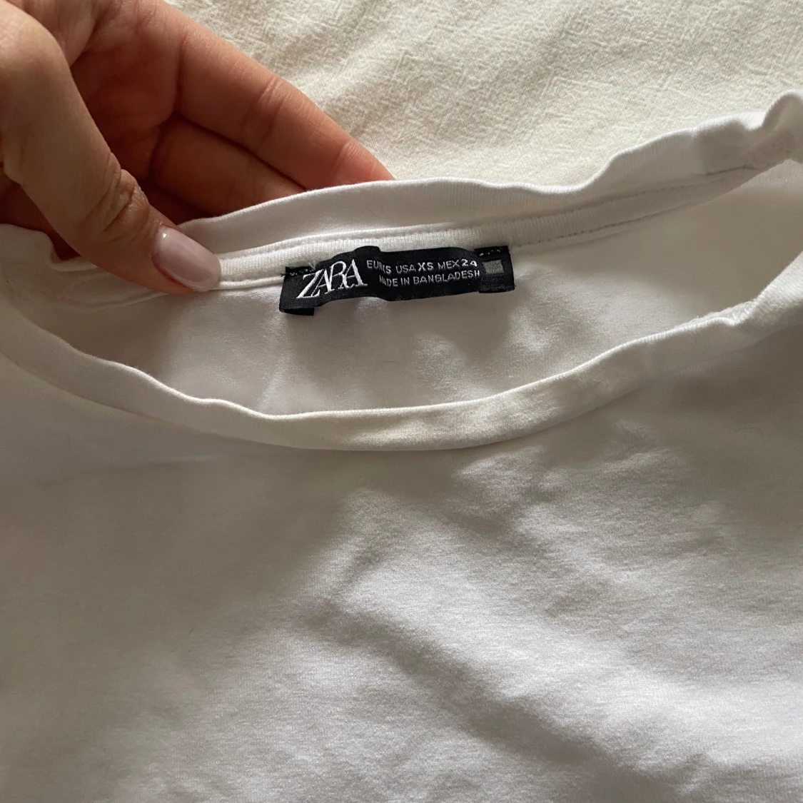 Zara topp XS vit  - 90