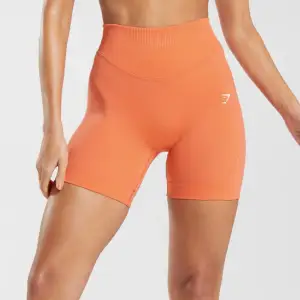 Supersköna & snygga träningsshorts från gymshark som är slutsålda på deras hemsida. Aldrig använda, endast provade. Nypris: 439kr🧡