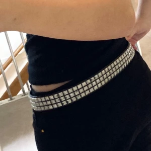 Studd Skärp - Ett skit coolt skärp med studds på.jätte fint skick Aldrig använd säljer för att jag har två stycken. Kontakta för flera bilder 🪩🪩