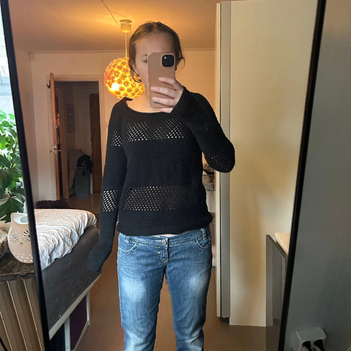 Virkad/Stickad tröja - 90