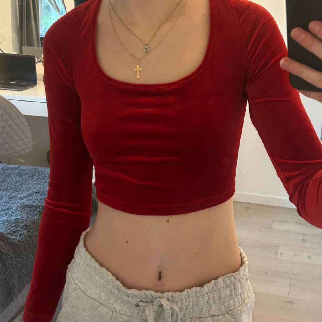 Topp med öppen rygg