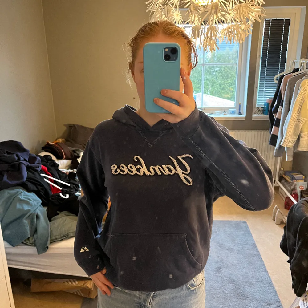 Yankees hoodie köpt secondhand💓💓. Hoodies.