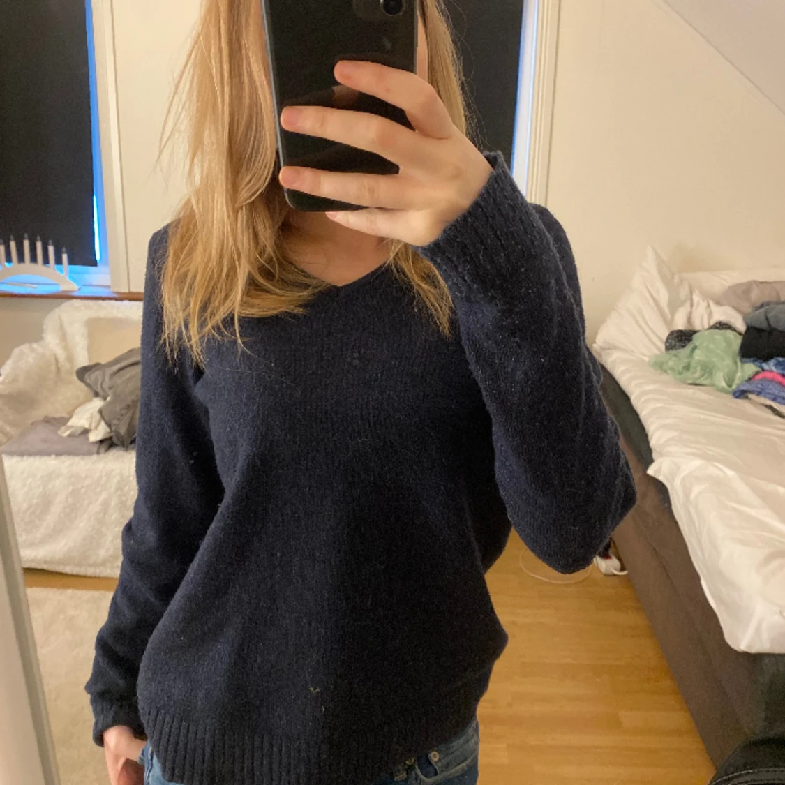 V-ringad tröja  - 90